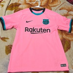 Barcelona pink away kit